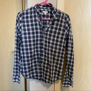 Steven Alan Cotton Plaid Button Down